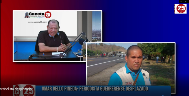Más de 60 periodistas desplazados por la inseguridad en todo el país, 9 son de guerrero