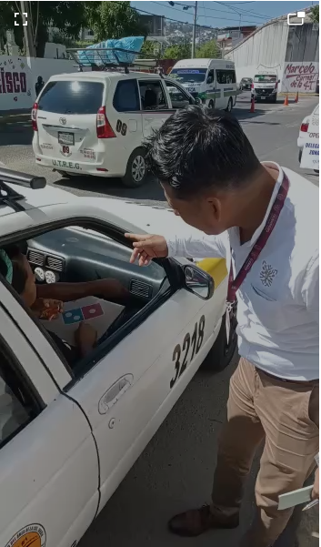 No están autorizados los aumentos de tarifa en taxis colectivos: se están realizando operativos para vigilar se respeten las tarifas autorizadas