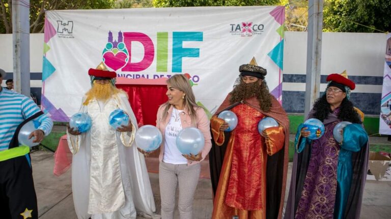 Continúa el festejo a los niños y niñas por motivo del Día de Reyes, la comunidad de Chichila fue la sede para este gran evento