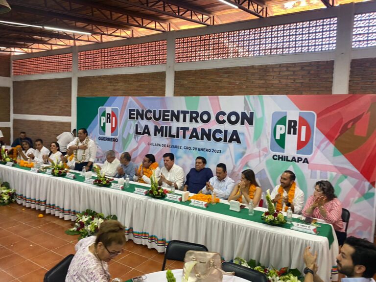 EN EL PRI HAY UNIDAD, VIDA Y MOVIMIENTO: ALEJANDRO BRAVO ABARCA.