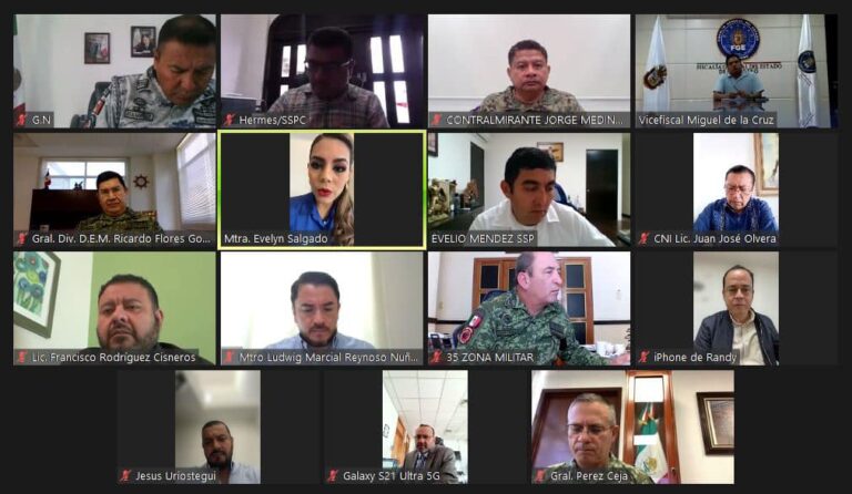 RECONOCE EVELYN SALGADO A LA MESA DE SEGURIDAD APOYO Y COMPROMISO CON LA PAZ Y SEGURIDAD DE GUERRERO