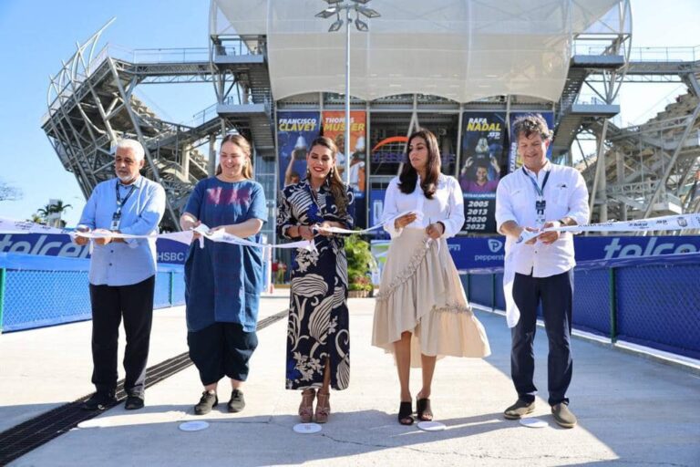 El Hogar del Sol está brillando con más fuerza que nunca con eventos de talla internacional como el Abierto Mexicano de Tenis: Evelyn Salgado