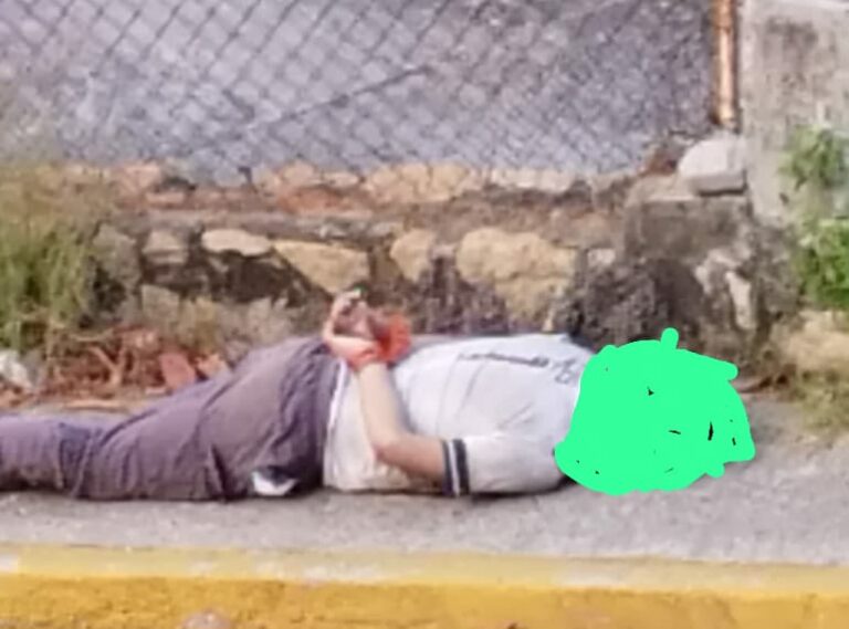 Un masculino fue localizada muerto a balazos, en la colonia Alta Progreso