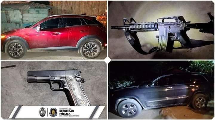 Detiene la Policía Estatal y SEMAR a dos personas en el municipio de Tecpan de Galeana, en la #CostaGrande