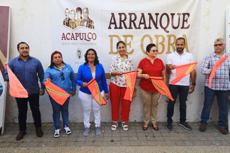 Da banderazo Abelina López, a obras en accesos a playa