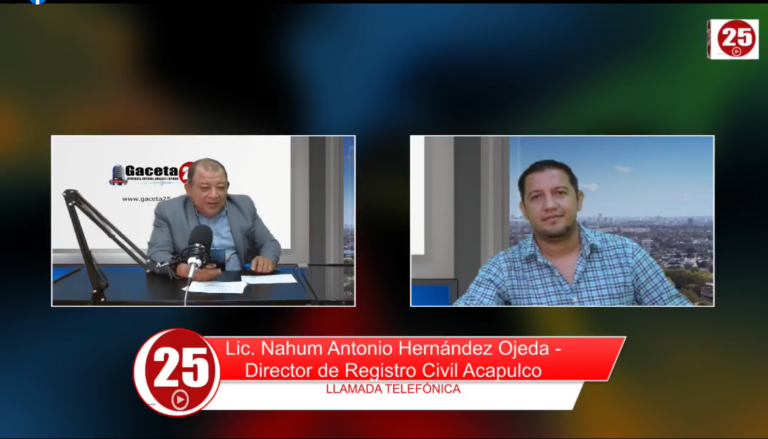 300 parejas consumarán su amor hoy  en las bodas colectivas 2023 en playa tamarindos:Nahum Antonio Hernández Ojeda, Director de registro civil Acapulco.