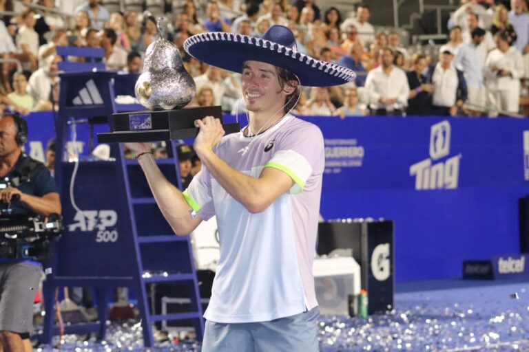 DEJA EL ABIERTO MEXICANO DE TENIS UNA DERRAMA ECONÓMICA DE MÁS DE MIL 200 MDP