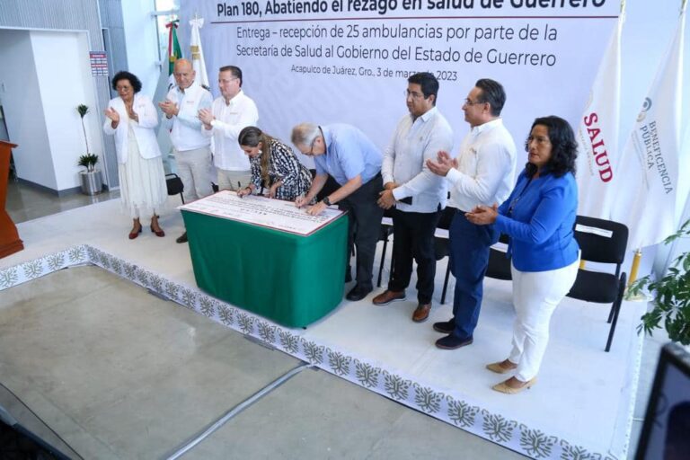 EN GUERRERO ESTAMOS AGRADECIDOS POR EL APOYO HISTÓRICO DE LA FEDERACIÓN EN MATERIA DE SALUD: EVELYN SALGADO