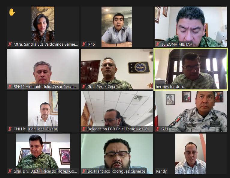 ENCABEZA EVELYN SALGADO LA SESIÓN DE LA MESA DE COORDINACIÓN PARA LA CONSTRUCCIÓN DE LA PAZ