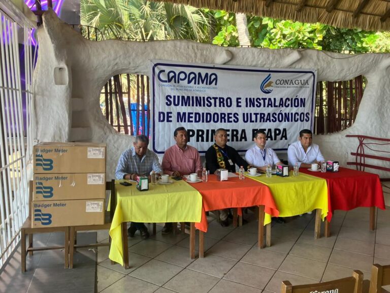 Acapulco, primer municipio de Guerrero que tendrá medidores ultrasónicos: Lozano Hernández