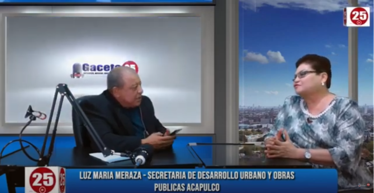 Es un parque seguro con vigilancia las 24 horas: Luz María Meraza Radilla, secretaria de Desarrollo Urbano y Obras Públicas