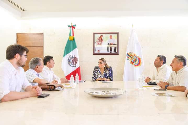 LA GOBERNADORA EVELYN SALGADO PINEDA, SOSTUVO UNA REUNIÓN DE TRABAJO CON EL TITULAR DE LA SECTUR GUERRERO, SANTOS RAMÍREZ CUEVAS