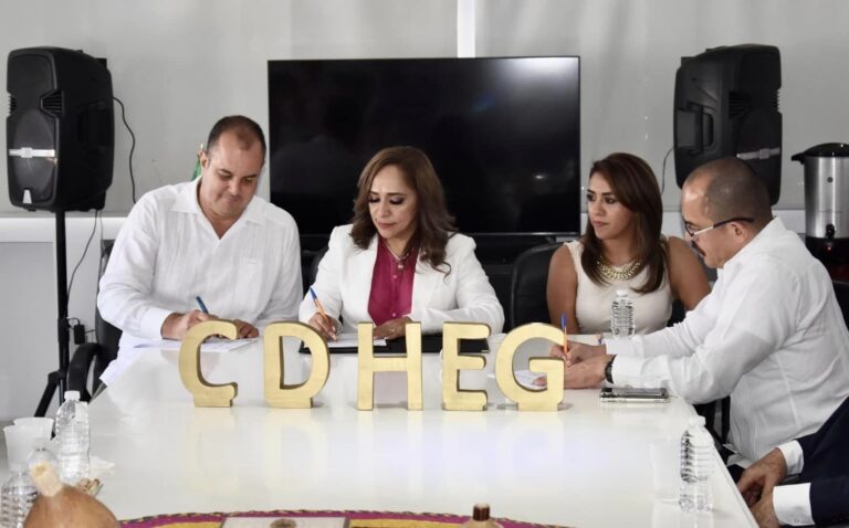 “CDHEG FIRMA CONVENIO DE COLABORACIÓN CON AUS HOMÓLOGAS DE MICHOACÁN E HIDALGO”
