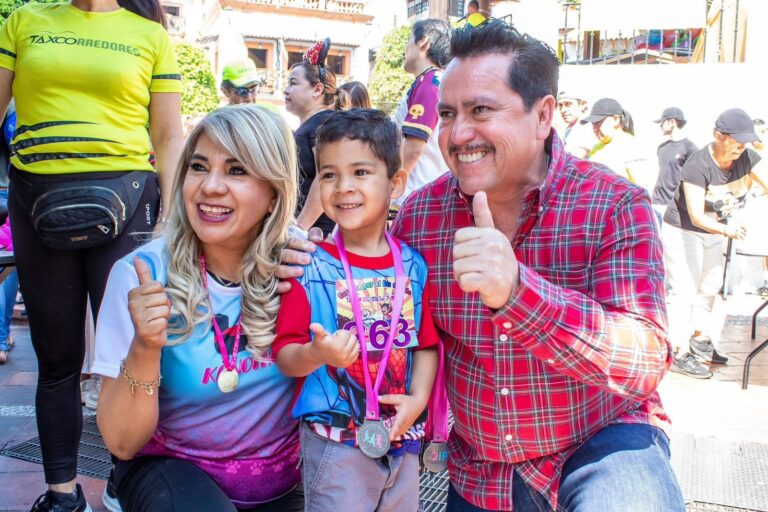 Más de 3000 niñas y niños taxqueños participaron en las actividades programadas para festejar en grande este 30 de abril de 2023