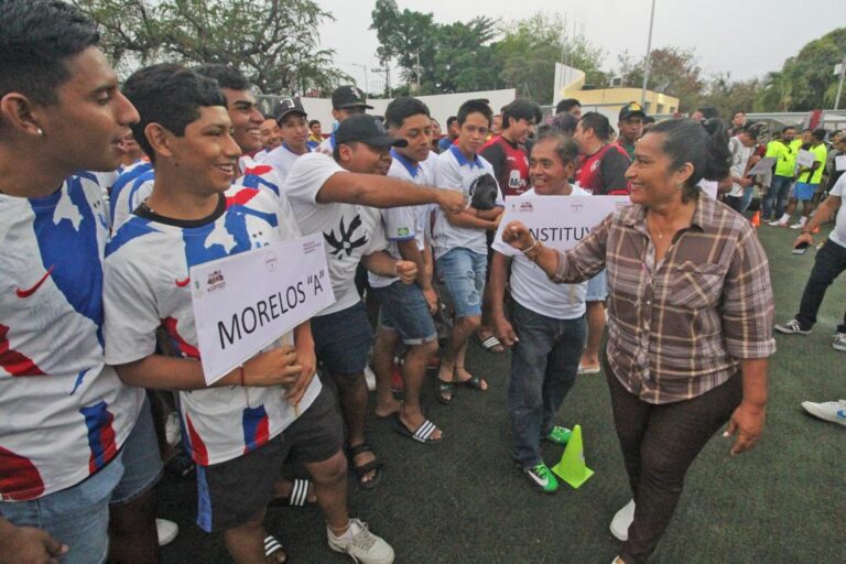 Inaugura Abelina López Segundo Torneo de Barrios 2023