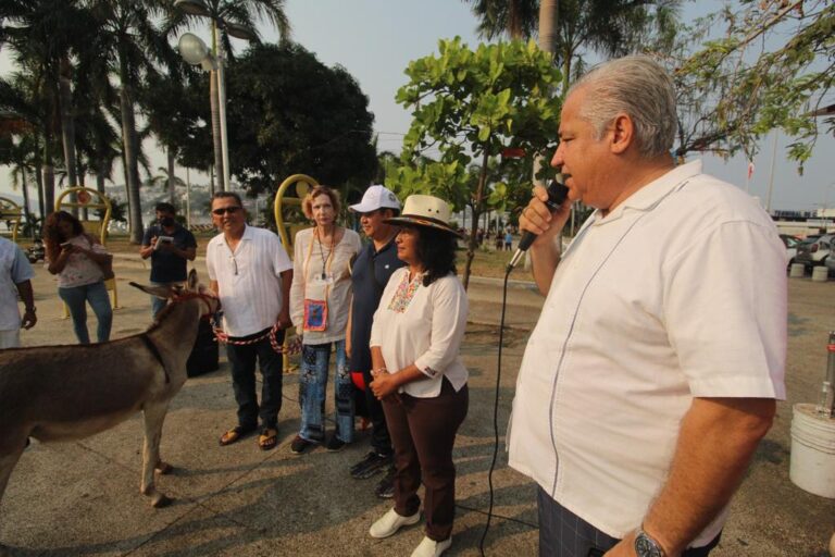 Atestigua Abelina López, traslado de burro a La Roqueta