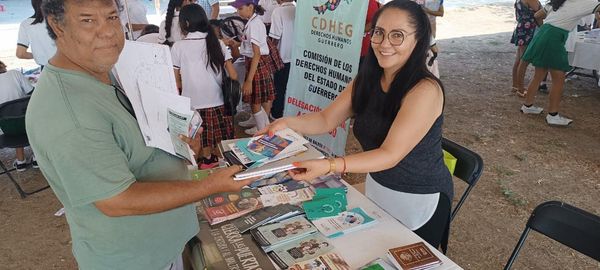 CDHEG PARTICIPA EN FERIA INSTERINSTITUCIONAL “PARA CUIDAR TU SALUD MENTAL”