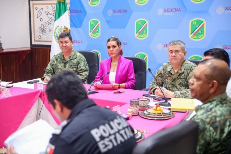 Encabeza la gobernadora la Mesa de Coordinación para la Construcción de la Paz