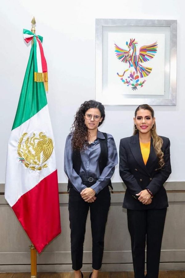 En su gira de trabajo por la Ciudad de México, la gobernadora Evelyn Salgado Pineda sostuvo una reunión de trabajo con la secretaria de Gobernación Luisa María Alcalde Luján