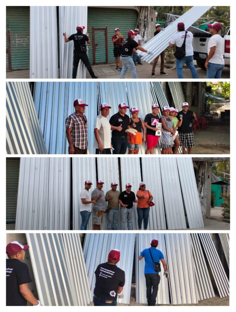 Atiende Jacko Badillo las necesidades de la gente, sobre todo de los que menos tienen