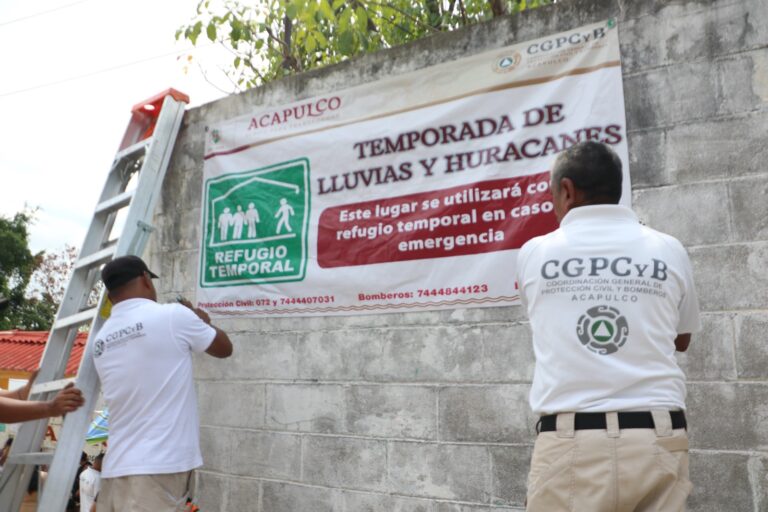 Pone Gobierno de Abelina López Rodríguez a disposición de ciudadanos refugios temporales