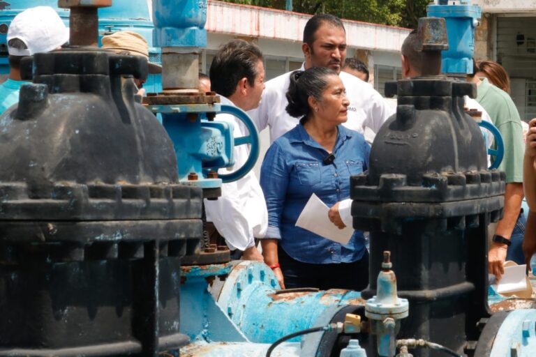 Gobierno de Abelina López Rodríguez pone en marcha nuevas estaciones de rebombeo y motores en planta potabilizadora Cayaco