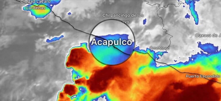 Informa gobierno de Abelina López Rodríguez que se mantendrá pronóstico de lluvias en Guerrero