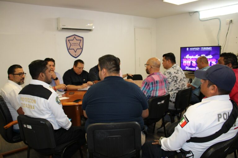 Gobierno de Abelina López Rodríguez, alista logística de seguridad y vialidad para evento de música retro