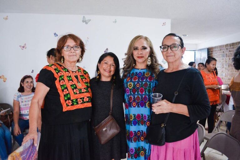 Cecilia Narciso Gaytán acompañó a María Luisa Garfias Marin y Beatriz Silvia Castillo Salgado en la apertura del Centro de Capacitación y Formación con perspectiva Feminista y de Derechos Humanos