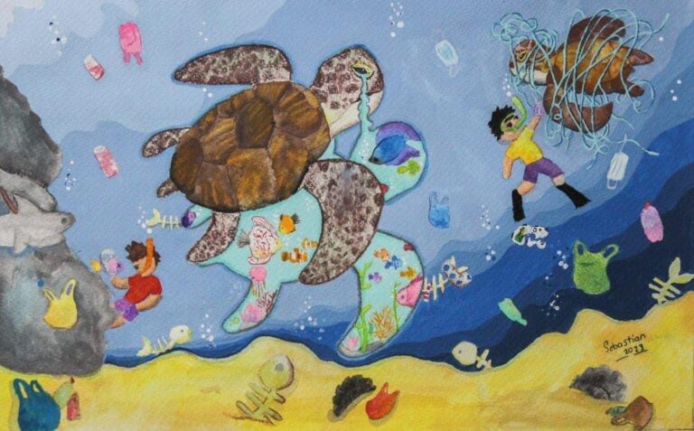 Con mucho orgullo felicitoa mi paisano Sebastián Salgado Reyes, por su destacado logro al ganar el primer lugar a nivel estatal en el Concurso Nacional de Pintura Infantil “El Niño y la Mar”: Evelyn Salgado