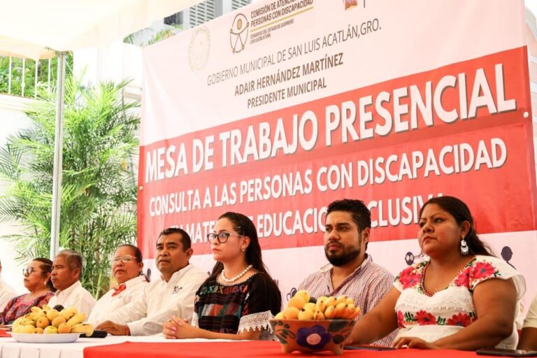 AVANZA FAVORABLEMENTE LA CONSULTA A PERSONAS CON DISCAPACIDAD QUE REALIZA EL CONGRESO DEL ESTADO