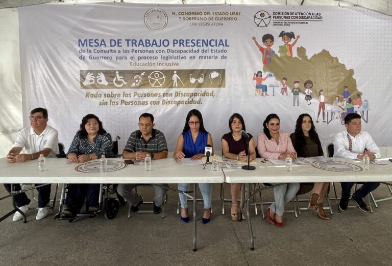 DESARROLLA EL CONGRESO LA 5° MESA PRESENCIAL DE LA CONSULTA EN MATERIA DE EDUCACIÓN INCLUSIVA