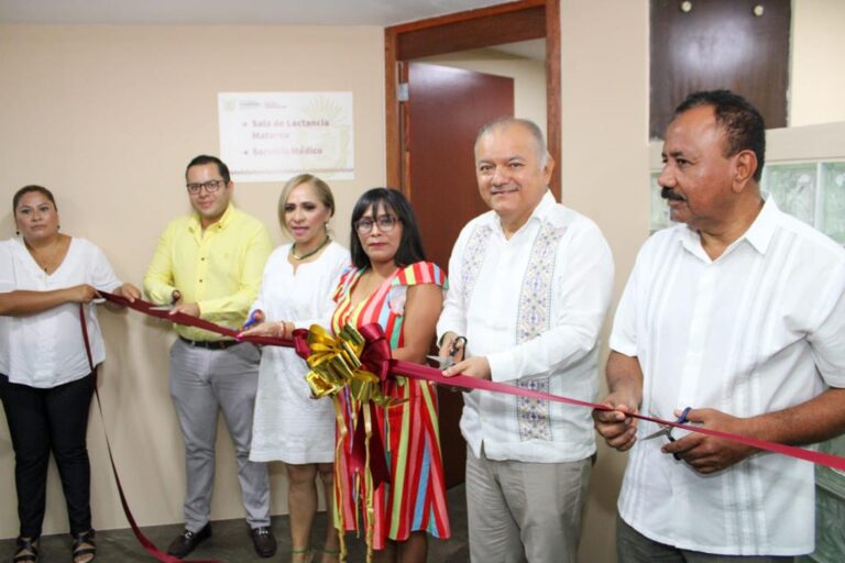 Inauguran tercera sala de lactancia en el edificio Vicente Guerrero