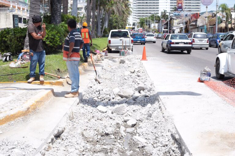 El Gobierno de Abelina López Rodríguez invierte cerca de 600 MDP para resolver los problemas de agua potable y drenaje de Acapulco