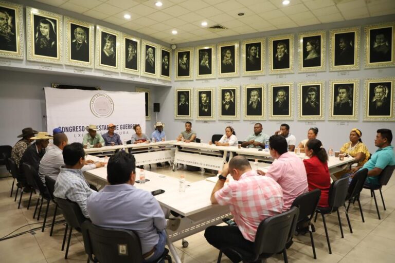 ATIENDE LA DIPUTADA YOLOCZIN DOMÍNGUEZ A REPRESENTANTES DE LOS NUEVOS MUNICIPIOS