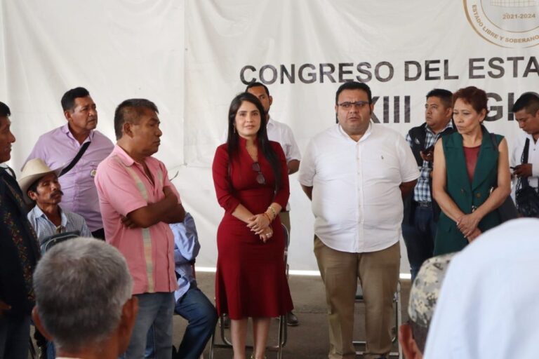 EL CONGRESO SIEMPRE SERÁ DE PUERTAS ABIERTAS, EXPRESA PRESIDENTA DE LA JUCOPO A MIEMBROS DE LA UPOEG