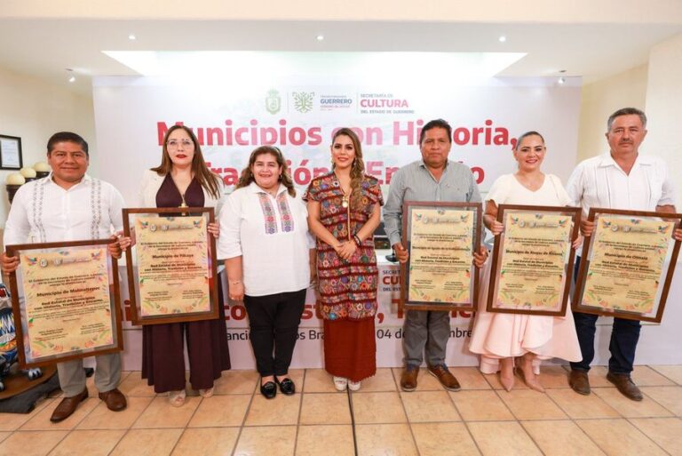 Impulsa Evelyn Salgado acciones para preservar y conservar la riqueza cultural e histórica de Guerrero