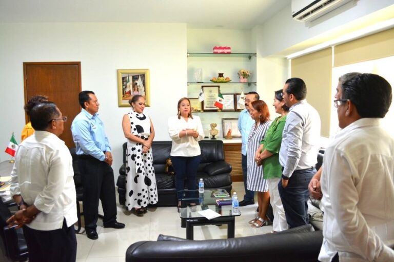 LA CDHEG RECIBIE VISITA DE CORTESÍA DE LA DIPUTADA PATRICIA DOROTEO CALDERÓN