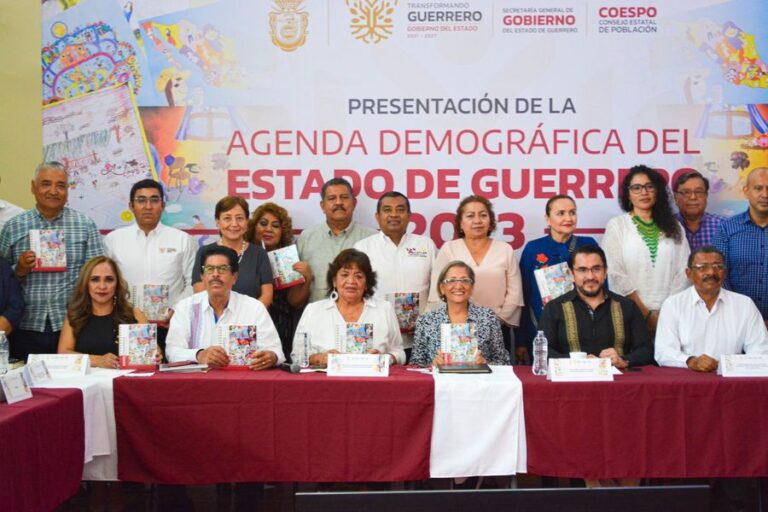 ASISTE PRESIDENTA DE LA CDHEG A LA PRESENTACIÓN DE LA AGENDA DEMOGRÁFICA GUERRERO 2023