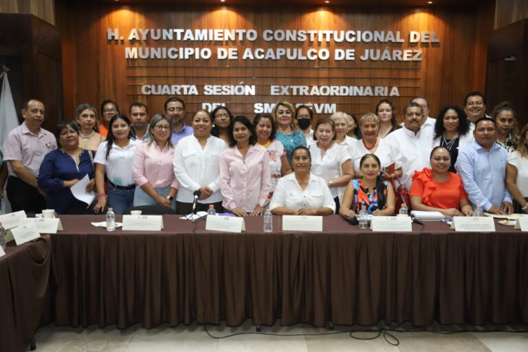 Realiza Gobierno de Abelina López Rodríguez Cuarta Sesión Extraordinaria del SMPASEVM