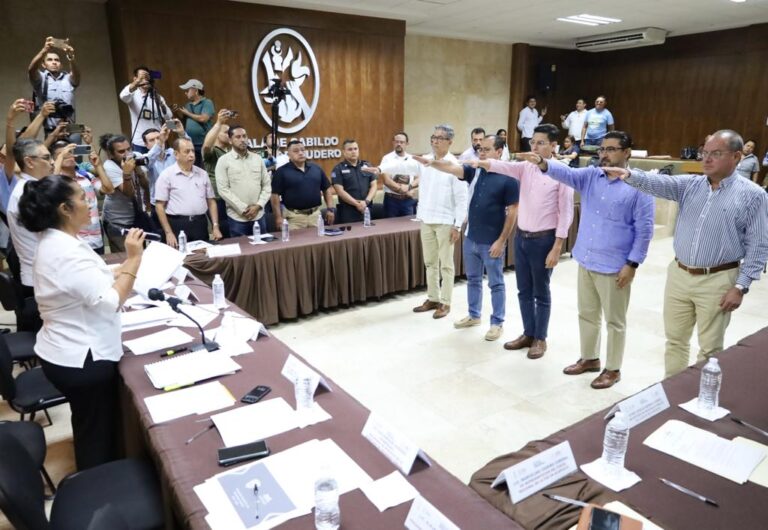 Toma protesta José Villanueva Manzanares como Secretariado Ejecutivo del Consejo Municipal de Seguridad Pública en Acapulco