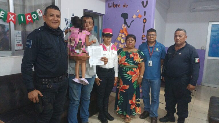 Rescata Gobierno de Abelina López Rodríguez a una menor de edad