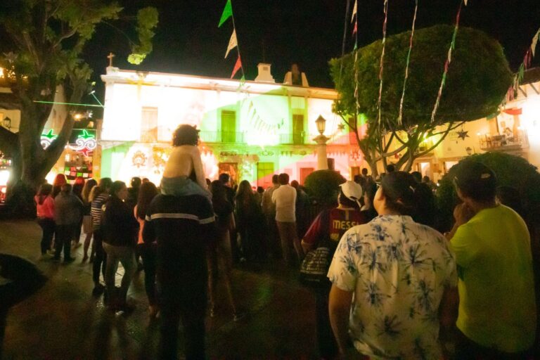 INICIA CON ÉXITO LA PROYECCIÓN DEL VIDEO MAPPING TEMPORADA “LUCES DE LIBERTAD” TAXCO Y LA INDEPENDENCIA DE MÉXICO