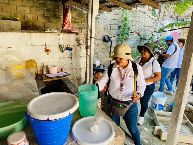 Gobierno de Abelina López Rodríguez arranca la jornada de abatización en Renacimiento