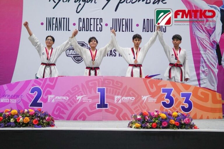 Felicito a nuestros jóvenes deportistas que representaron de manera espectacular a Guerrero en el Tercer Festival Abierto Mexicano de Taekwondo: Evelyn Salgado