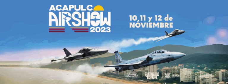 Estiman más de 500 MDP en derrama económica por regreso AirShow Acapulco 2023