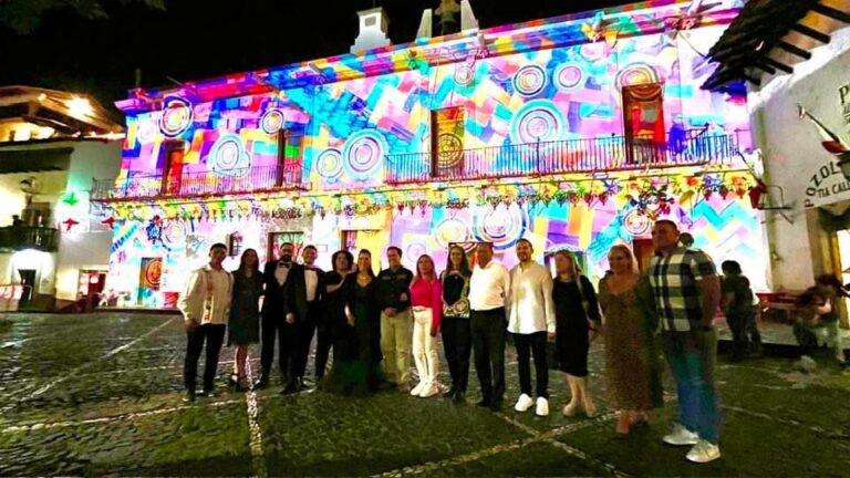 CONCLUYE EXITOSAMENTE EL VIDEO MAPPING, TEMPORADA “LUCES DE LIBERTAD”, TAXCO Y LA INDEPENDENCIA DE MÉXICO