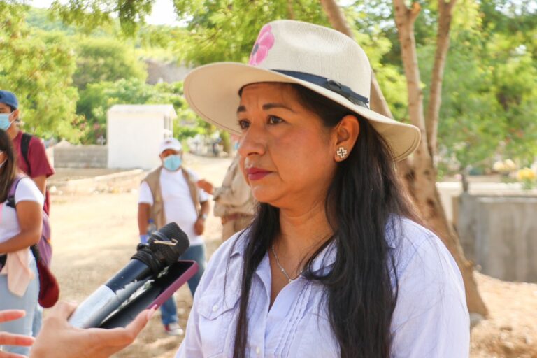 Fumiga Gobierno de Abelina López Rodríguez panteones municipales