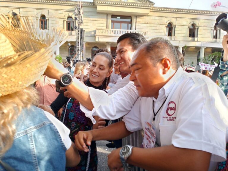 Se adhiere Partido del Bienestar al proyecto de Claudia Sheimbaum Saluda dirigente estatal y líder municipal de Acapulco a la virtual abanderada de Morena