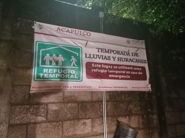 Habilita Gobierno de Abelina López Rodríguez refugios temporales para la población